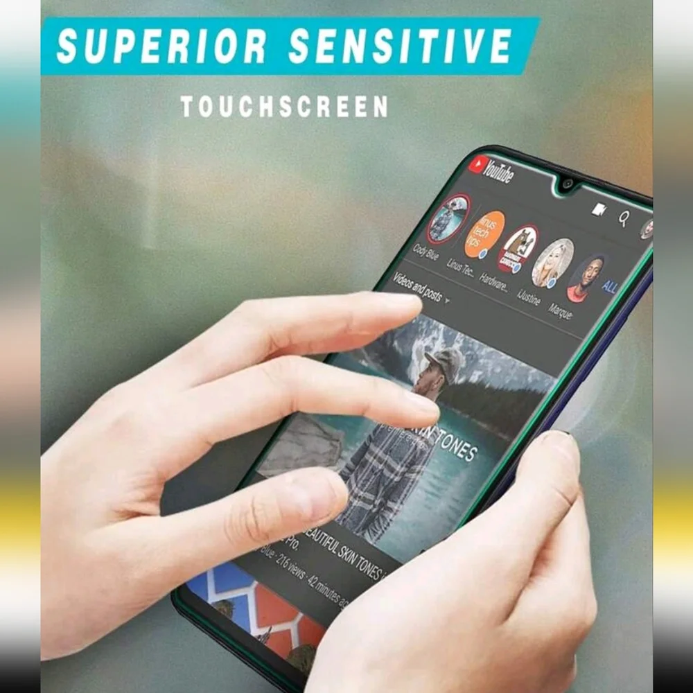 Premium Tempered Glass Screen Protector for Smartphones